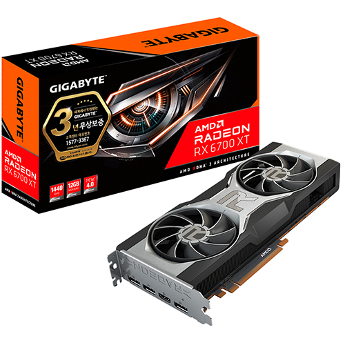 라데온 RX 6700 XT D6 12GB 제이씨현