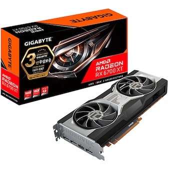 GIGABYTE 라데온 RX 6700 XT D6 12GB 제이씨현