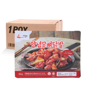 수월한 양념 무뼈 닭발 350g (20개)_이미지