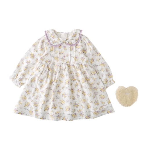 서양네트웍스 밍크뮤 LV 로렌플라워가방SET드레스 34C15-400-01