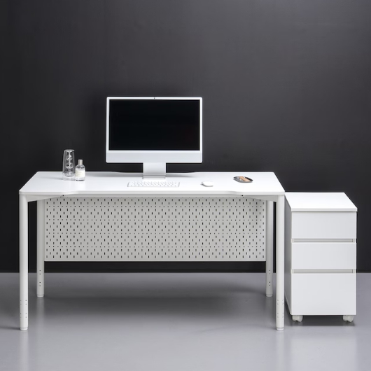 209애비뉴 에보스테이션 베이직 타공판 컴퓨터 책상