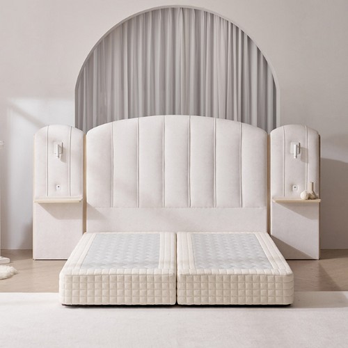 바디프랜드 라클라우드 라르테 호텔식 트윈침대 SS+SS+패널 (라르테독립)_이미지