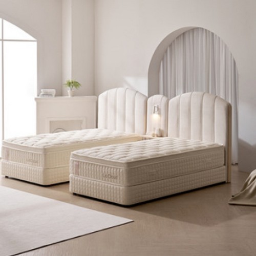 바디프랜드 라클라우드 라르테 호텔식 트윈침대 SS+SS+패널 (라르테독립)_이미지