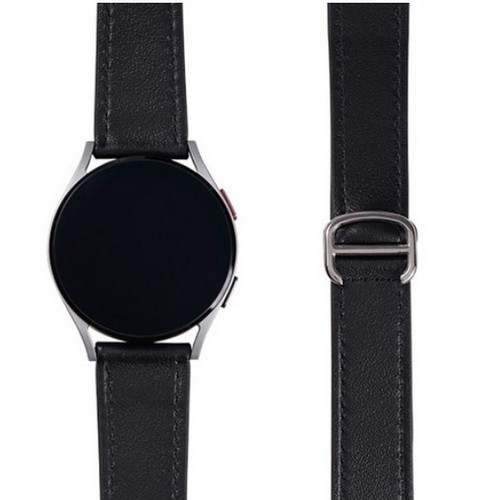 갤럭시워치 버클 레더 스트랩 밴드