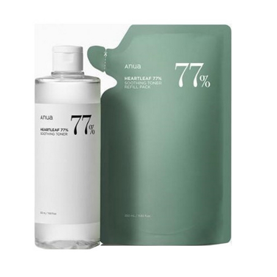  아누아 어성초 77% 수딩 토너(구) 350ml [1개+리필1개]