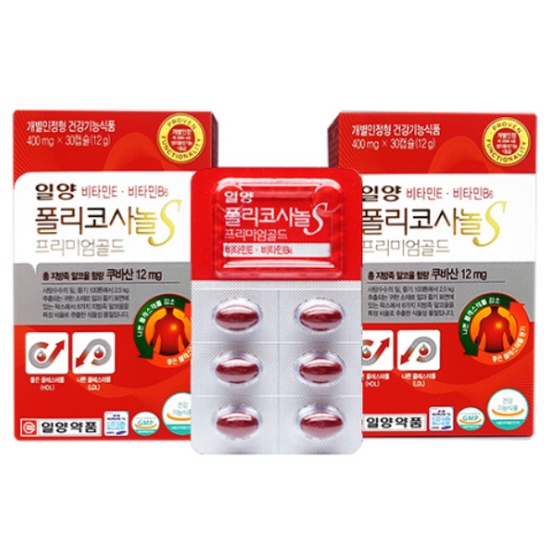 일양약품 폴리코사놀S 프리미엄골드 60캡슐 (1개)_이미지