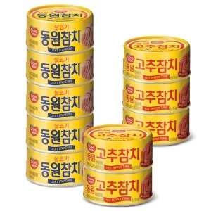 고추 참치 85g 5개 + 살코기 참치 85g 5개