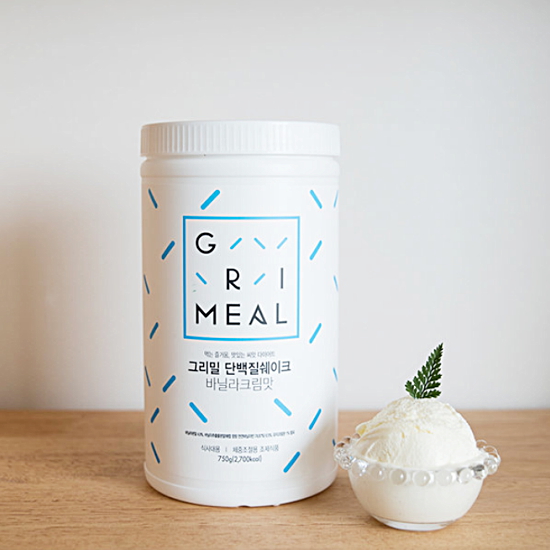 그리밀 단백질쉐이크 바닐라크림맛 750g (1개)_이미지