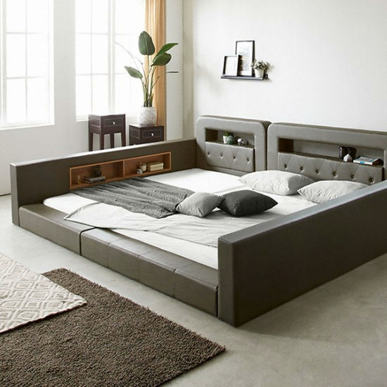 세진침대 올리버 가드 패밀리침대 Q+Q (매트별도)_이미지