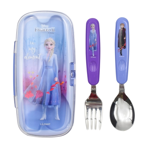 릴팡 겨울왕국2 스푼 포크 케이스 세트_이미지
