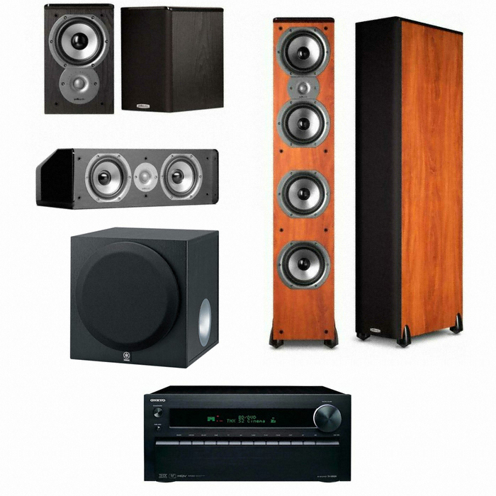 폴크오디오 TSi500 5.1채널 + 온쿄 AV리시버 (TX-NR809, YST-SW012)