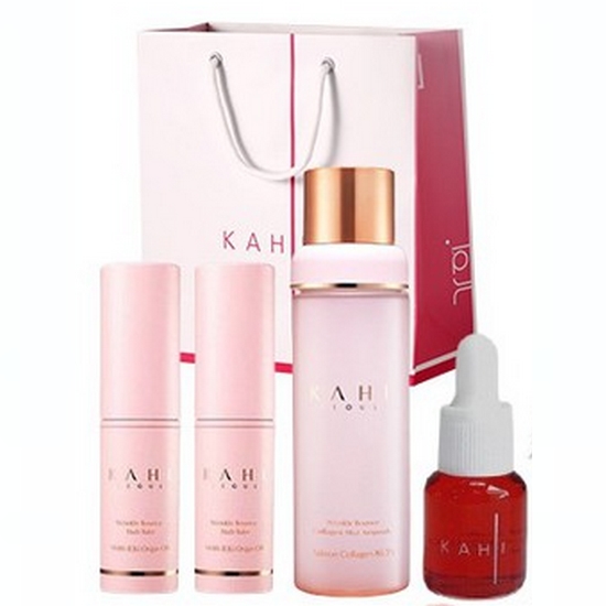 가히 링클 바운스 멀티밤+미스트+오일 4종 세트