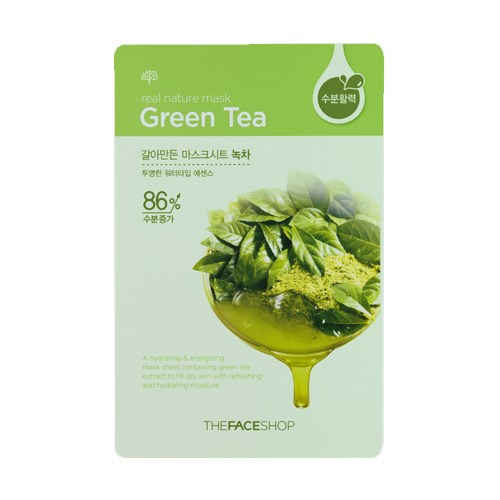 더페이스샵 갈아만든 마스크 시트 녹차 (1매)_이미지