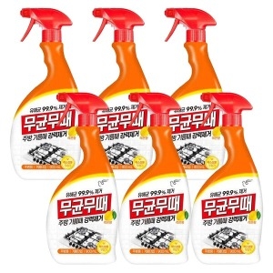 무균무때 주방용 세정제 900ml 6개_이미지