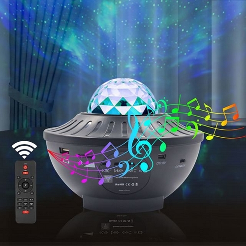 부자오빠 LED 무지개 은하수 무드등