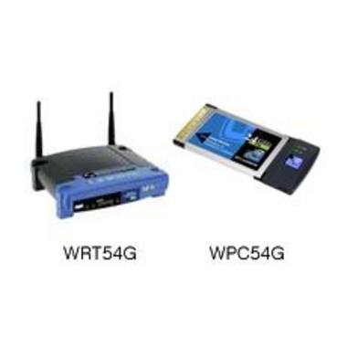 Cisco-Linksys WRT54G 공유기 패키지 (+ WPC54G PCMCIA 무선랜카드)_이미지