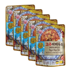 오뚜기 오즈키친 고추마파두부 180g (5개)_이미지