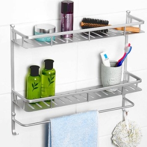 아이엔 2단수건걸이 선반 ALF600