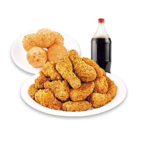 60계치킨 크랑이치킨치즈볼콜라1.25L