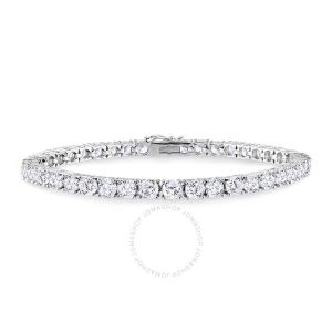 스털링 AMOUR 아무르 18 4/5 CT TGW 큐빅 Zirconia 테니스 실버 JMS003288