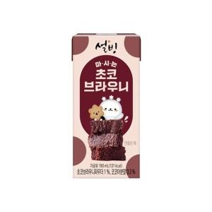 서울에프엔비 설빙 마시는 초코 브라우니 190ml (9개)