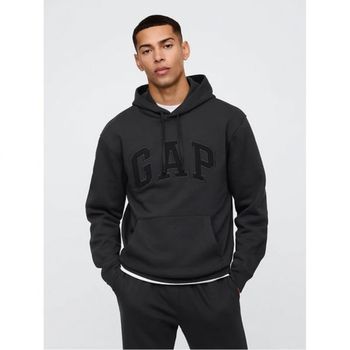 GAP 릴렉스드 로고 후디 후드티 블랙 문리스 나이트 10379566