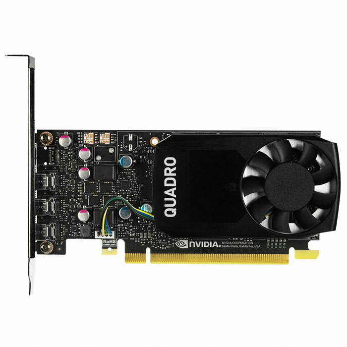 NVIDIA 쿼드로 P400 MDP to DVI D5 2GB 리더스시스템즈