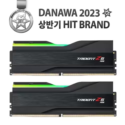 [DDR5 32G/ 16Gx2] G.SKILL DDR5-6000 CL36 TRIDENT Z5 RGB J ��Ű�� (32GB(16Gx2))