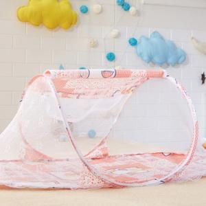 휴대용 원터치 유아용모기장 거실 침대 캐노피 퇴치