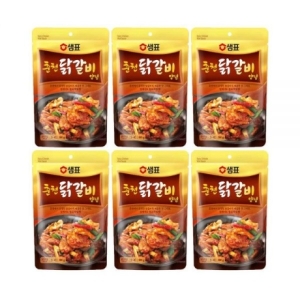 샘표 춘천 닭갈비 양념 180g R_18 , 6개_이미지