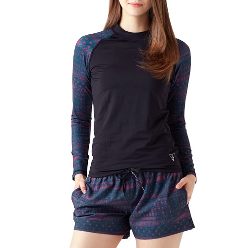 베이직엘르 나그랑 래쉬가드 상하 세트 BEL-R090K_이미지