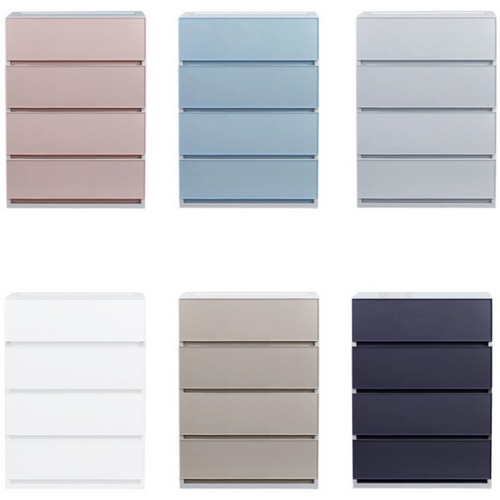 샤바스 컬러스토리 서랍장 와이드 4단_이미지