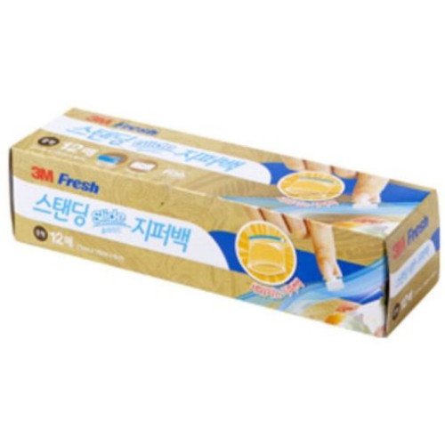 3M 슬라이드 지퍼백 스탠딩