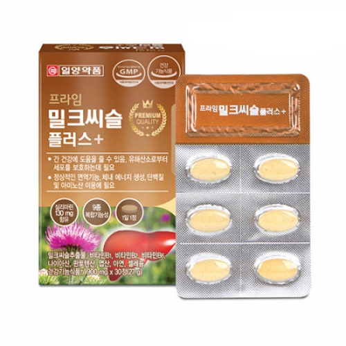 일양약품 프라임 밀크씨슬 플러스 30정 (9개)_이미지