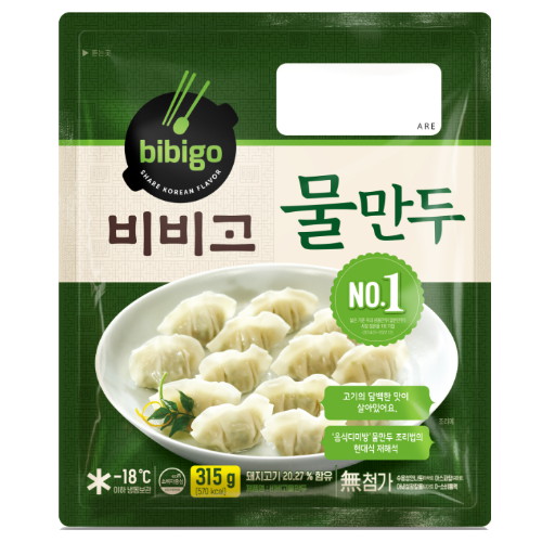 CJ제일제당 비비고 물만두 315g (1개)