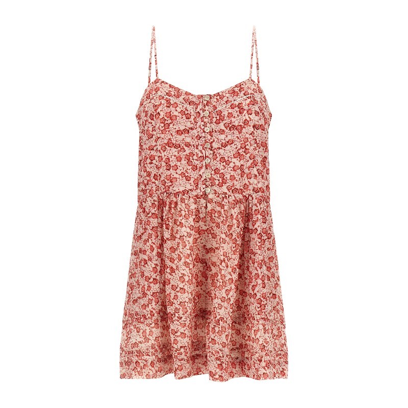 이자벨마랑 VICKIA 플로럴 코튼 점프수트 CB0102FAD1J15E_이미지