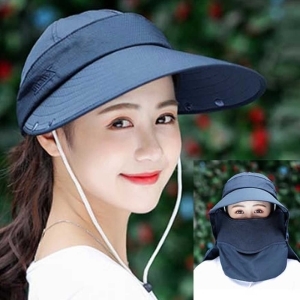 그늘막모자 얼굴가리는모자 휴가 해변 예쁜 그늘 일모 W6AF127_이미지