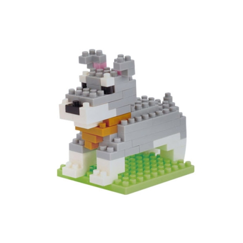 나노블럭 미니어쳐 슈나우저 83조각 PCS_이미지