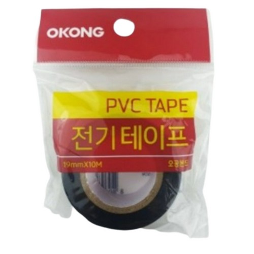오공 PVC 전기테이프 (19mm x 10m, 2개)_이미지