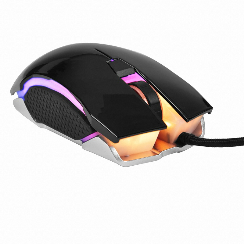 퍼스트코어 MARTELL EG50 GAMING MOUSE (블랙, 유광)_이미지
