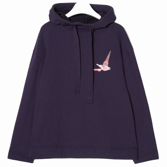 삼성물산 빈폴레이디스 아이스빈폴 퍼플 기모 후드 맨투맨 BF8X41N02U