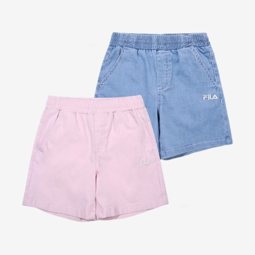 휠라키즈 FILA KIDS FK2TRG2102X 아동 에센셜 우븐 캐쥬얼 4부 반바지/팬츠