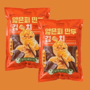 이마트 노브랜드 얇은피김치만두 800g (2개)_이미지
