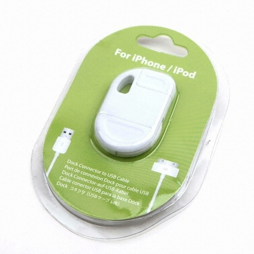 라이트컴 COMS iPhone USB 데이터·충전 분리형 케이블 (12cm)_이미지
