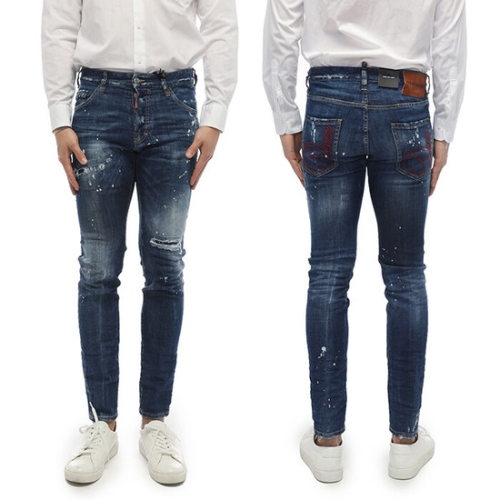 디스퀘어드2 명품 쿨가이진 남성 데님 S71LB07_이미지