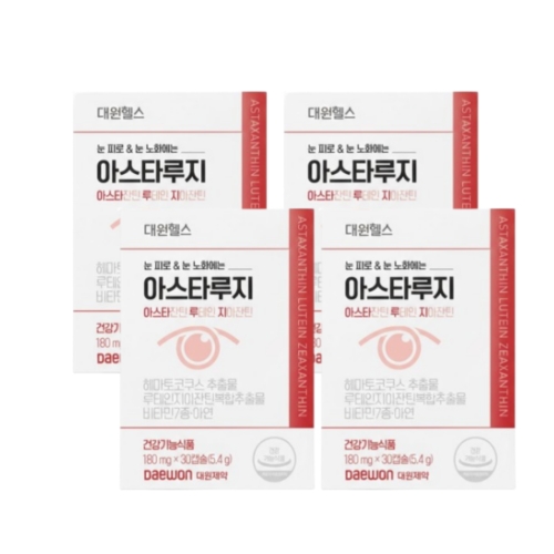 대원헬스케어 아스타루지 30캡슐 (4개)_이미지