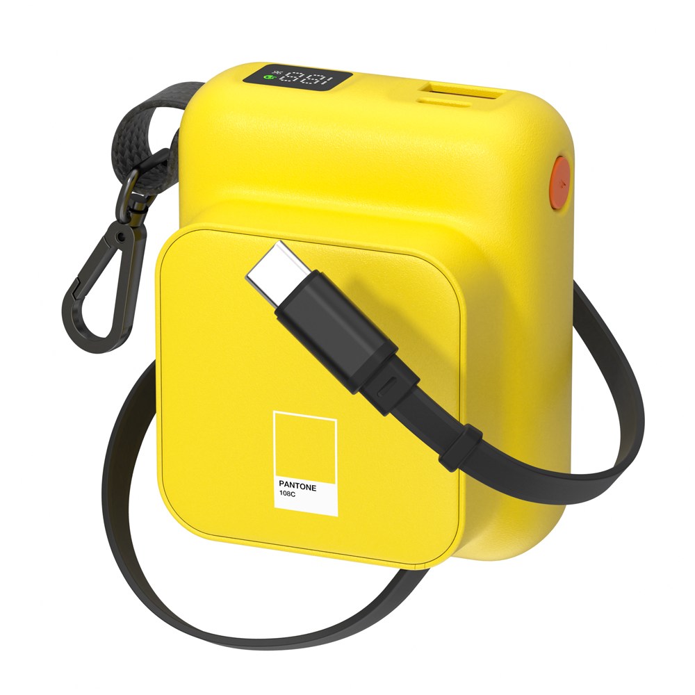 이어맥 PD PPS 22.5W 팬톤 릴타입 보조배터리 PTPB10 10000mAh