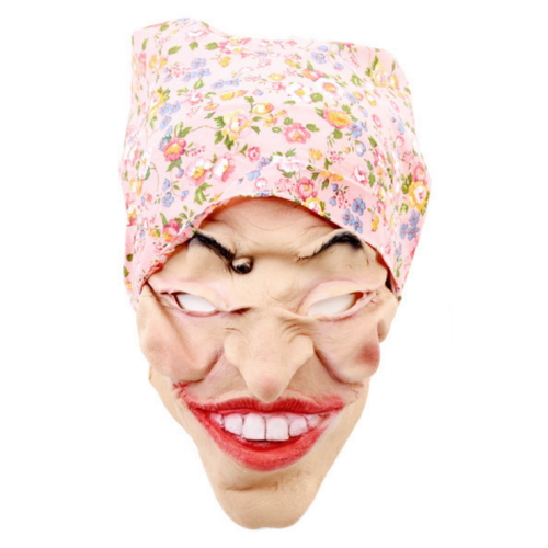 파티쇼 스카프 할머니 가면