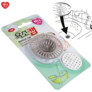 하니 욕조캡2P 2016 욕조거름망 배수구망 물마개