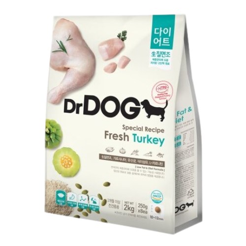 닥터독 유기농 다이어트 사료 6kg